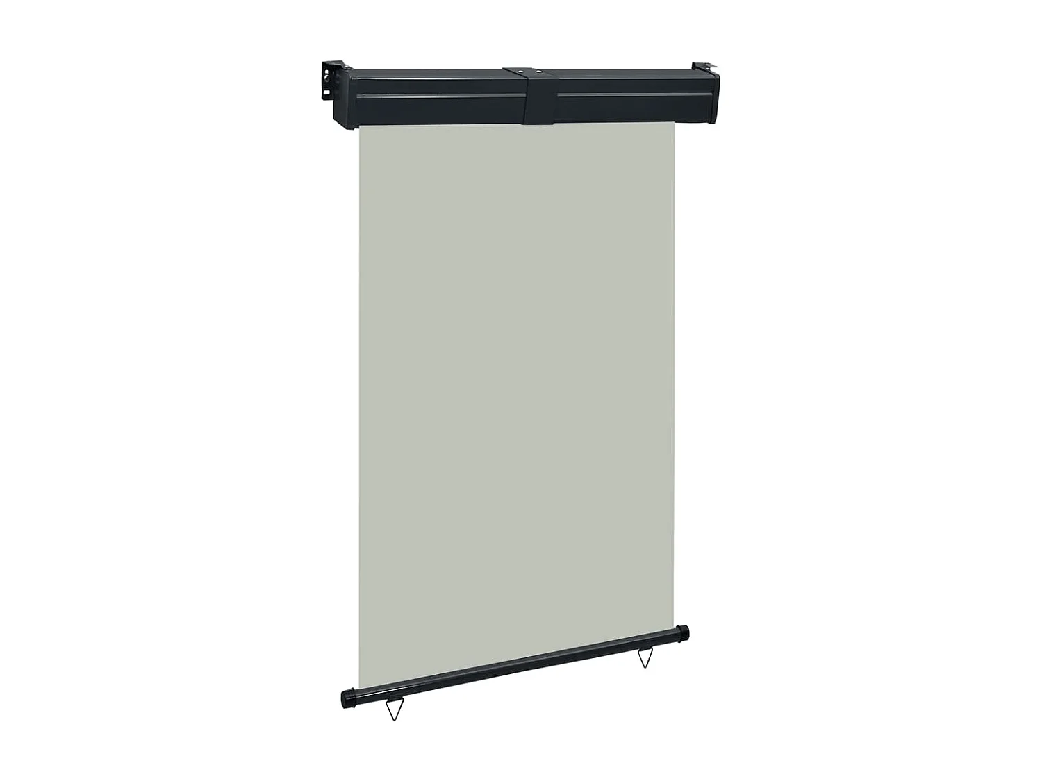 Tenda laterale per balcone 125x250 cm Grigia