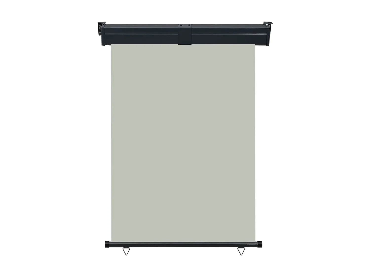 Tenda laterale per balcone 125x250 cm Grigia