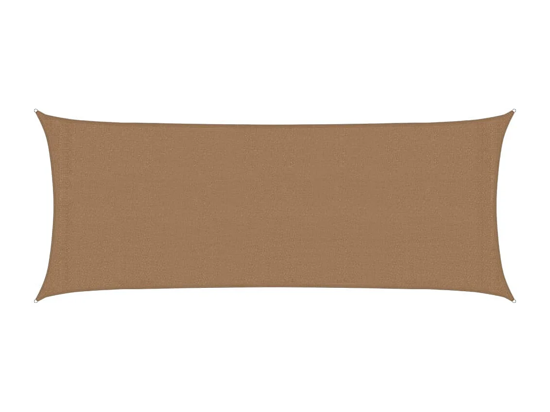 Vela de sombra 160 g/m² Taupe 2x5 m HDPE