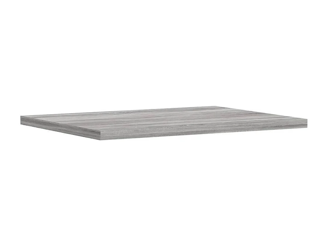 Estantes pared 4 uds madera ingeniería gris Sonoma 40x30x1,5 cm