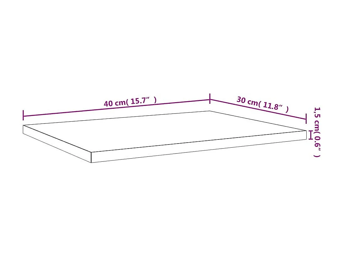 Estantes pared 4 uds madera ingeniería gris Sonoma 40x30x1,5 cm