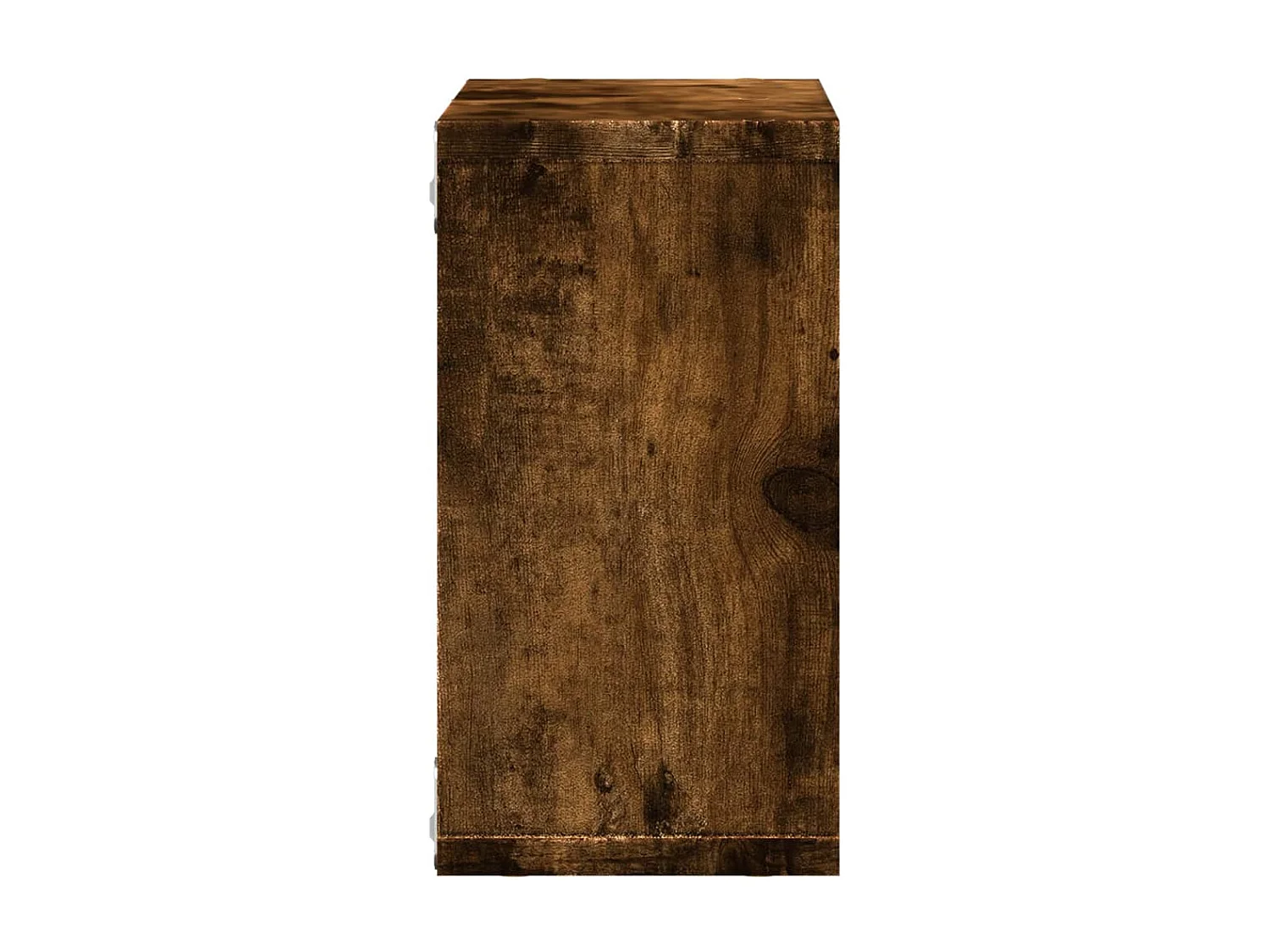 Armário de parede 60x16x30 cm deriv. madeira carvalho fumado