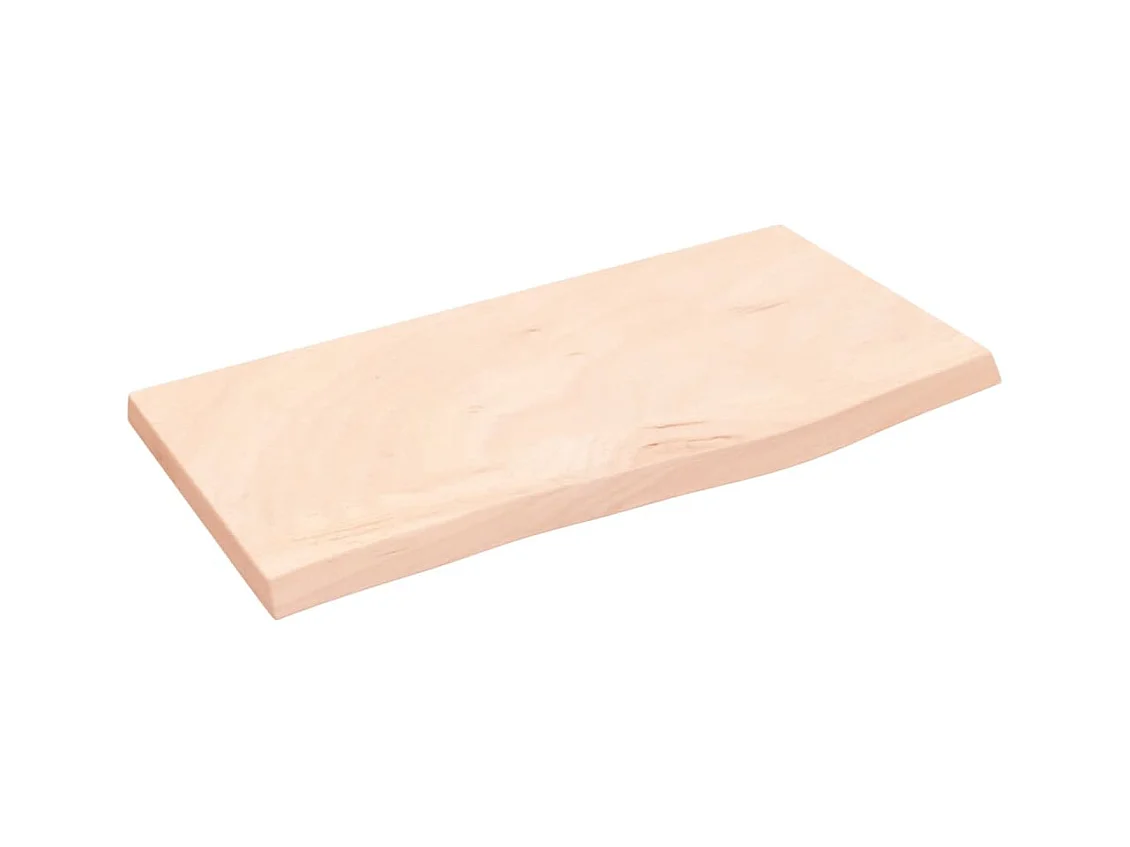 Étagère murale 60x30x2 cm bois de chêne massif non traité