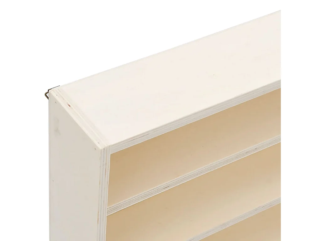 Armário expositor de parede com 6 prateleiras 60x8,5x55 cm