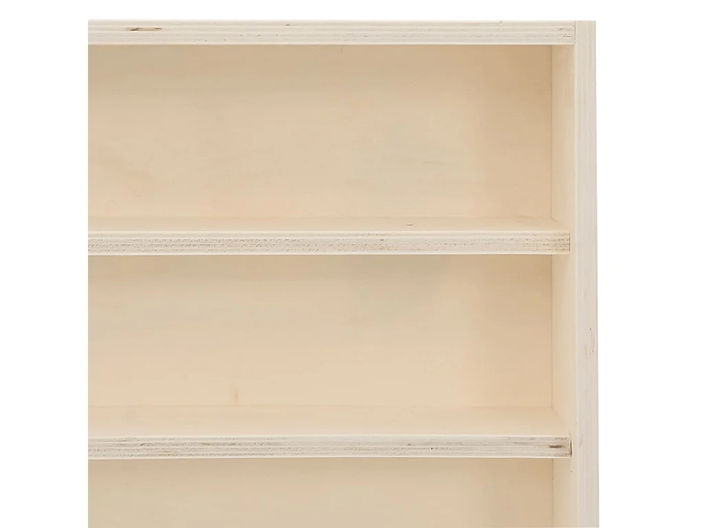 Armário expositor de parede com 6 prateleiras 60x8,5x55 cm