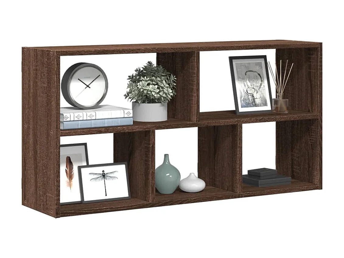 Étagère murale chêne marron 100x25x50 cm bois d'ingénierie