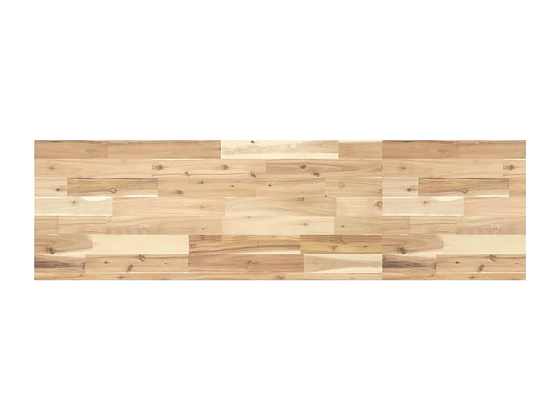 Étagère flottante 140x40x4 cm bois d'acacia massif non traité