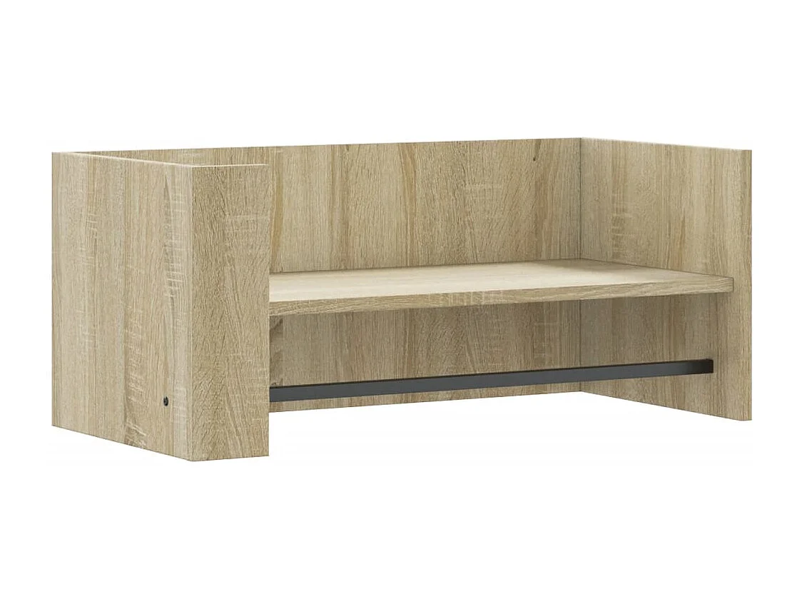 Étagère murale chêne sonoma 70,5x35x30,5 cm bois d'ingénierie