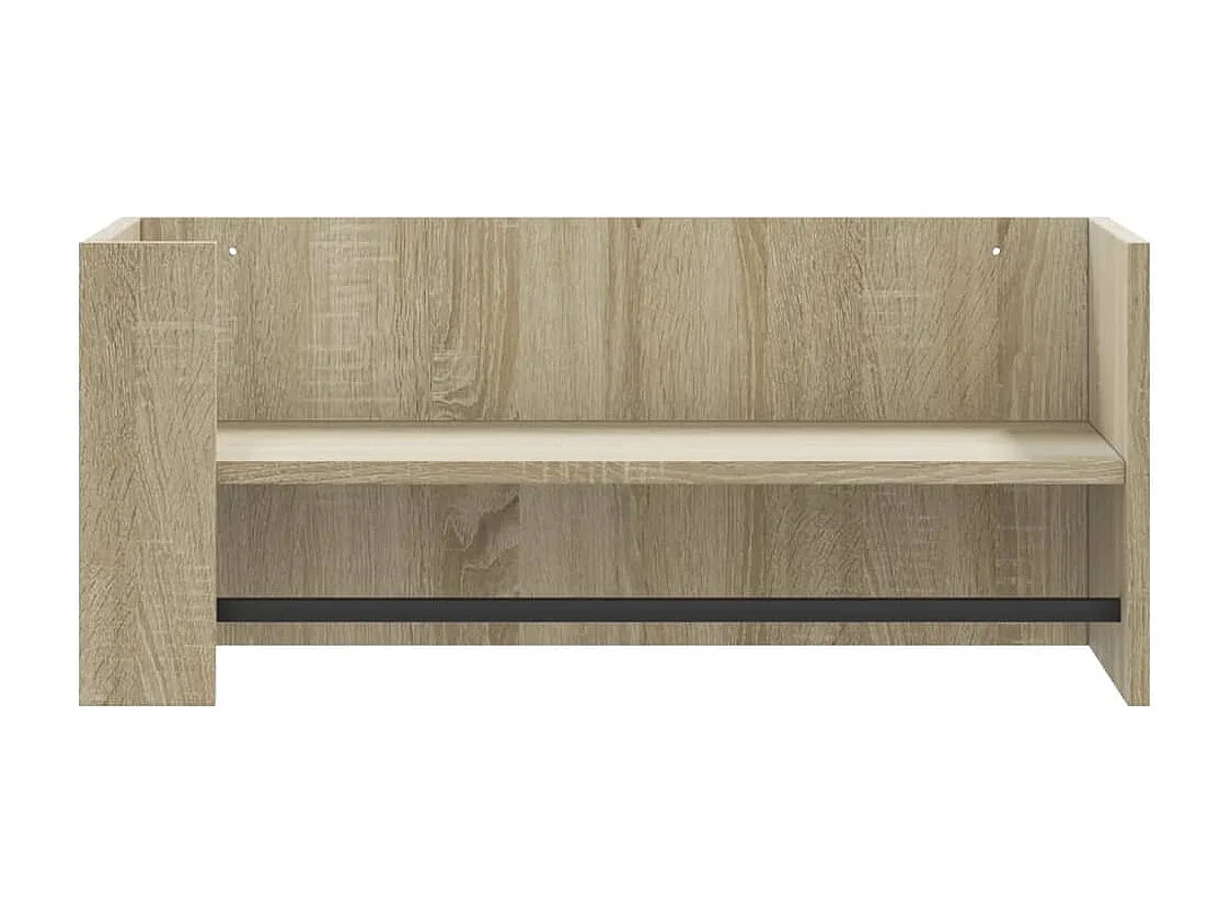Étagère murale chêne sonoma 70,5x35x30,5 cm bois d'ingénierie