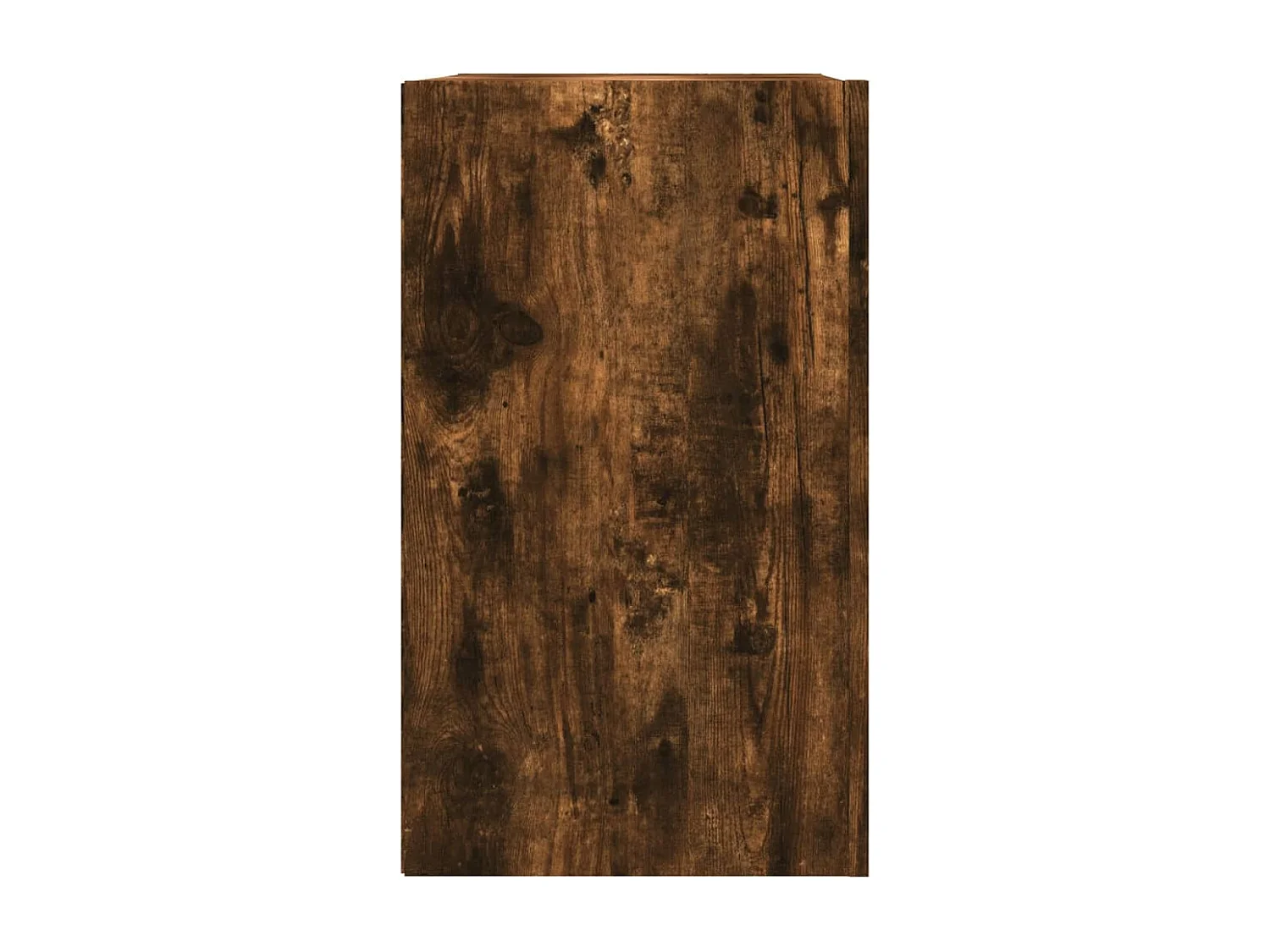 Armoire murale chêne fumé 75x35x60 cm bois d'ingénierie