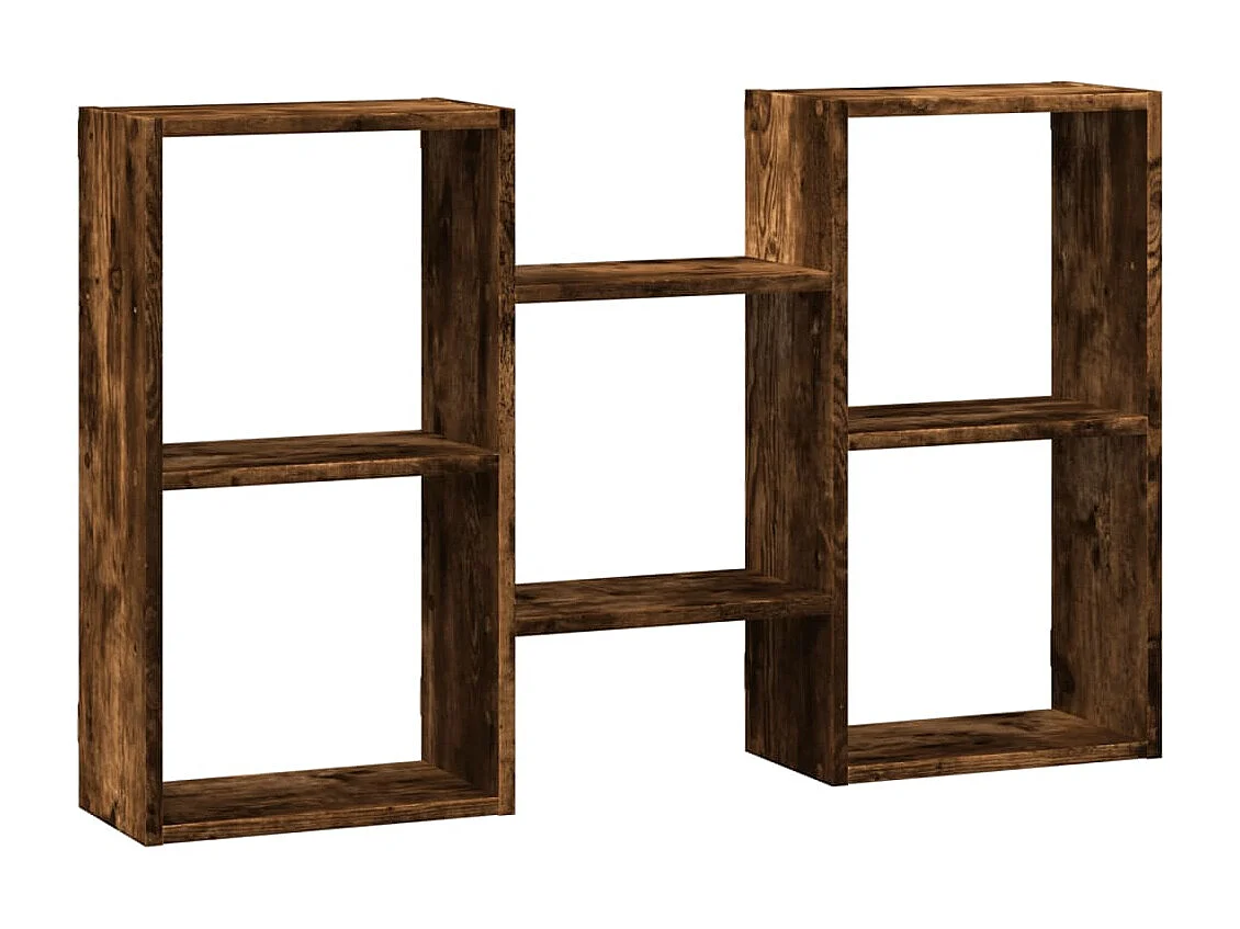 Wandregal Räuchereiche 96x18x60 cm Holzwerkstoff