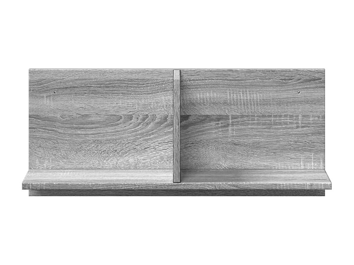 Armario de pared madera de ingeniería gris Sonoma 70x16,5x30 cm