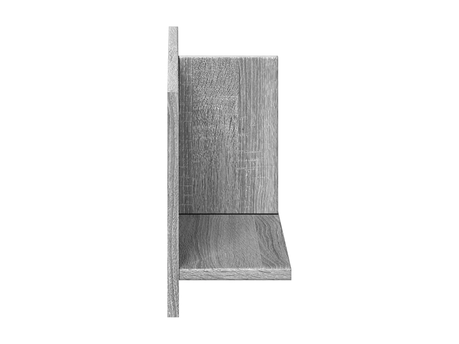 Armario de pared madera de ingeniería gris Sonoma 70x16,5x30 cm