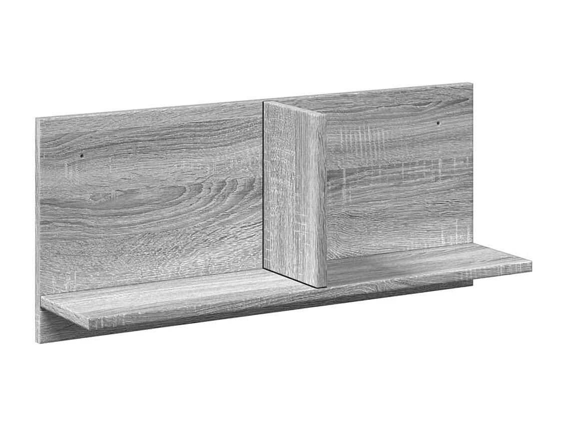 Armoire murale 70x16,5x30 sonoma gris cm bois d'ingénierie