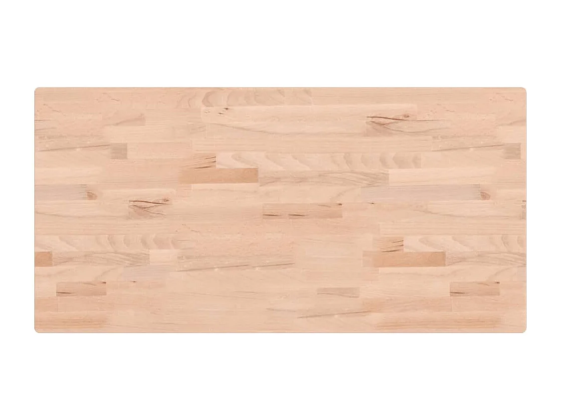 Étagère de vasque murale acier et bois massif de hêtre