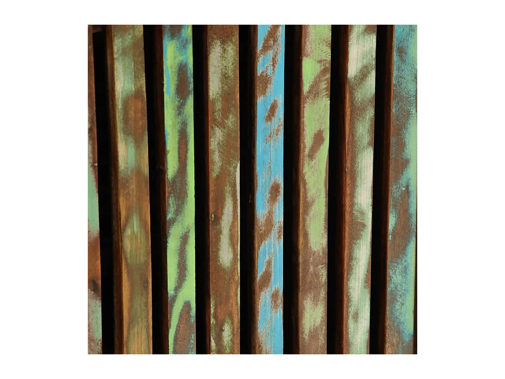 Pensile da bagno 38x34x48 cm in legno massello di acacia