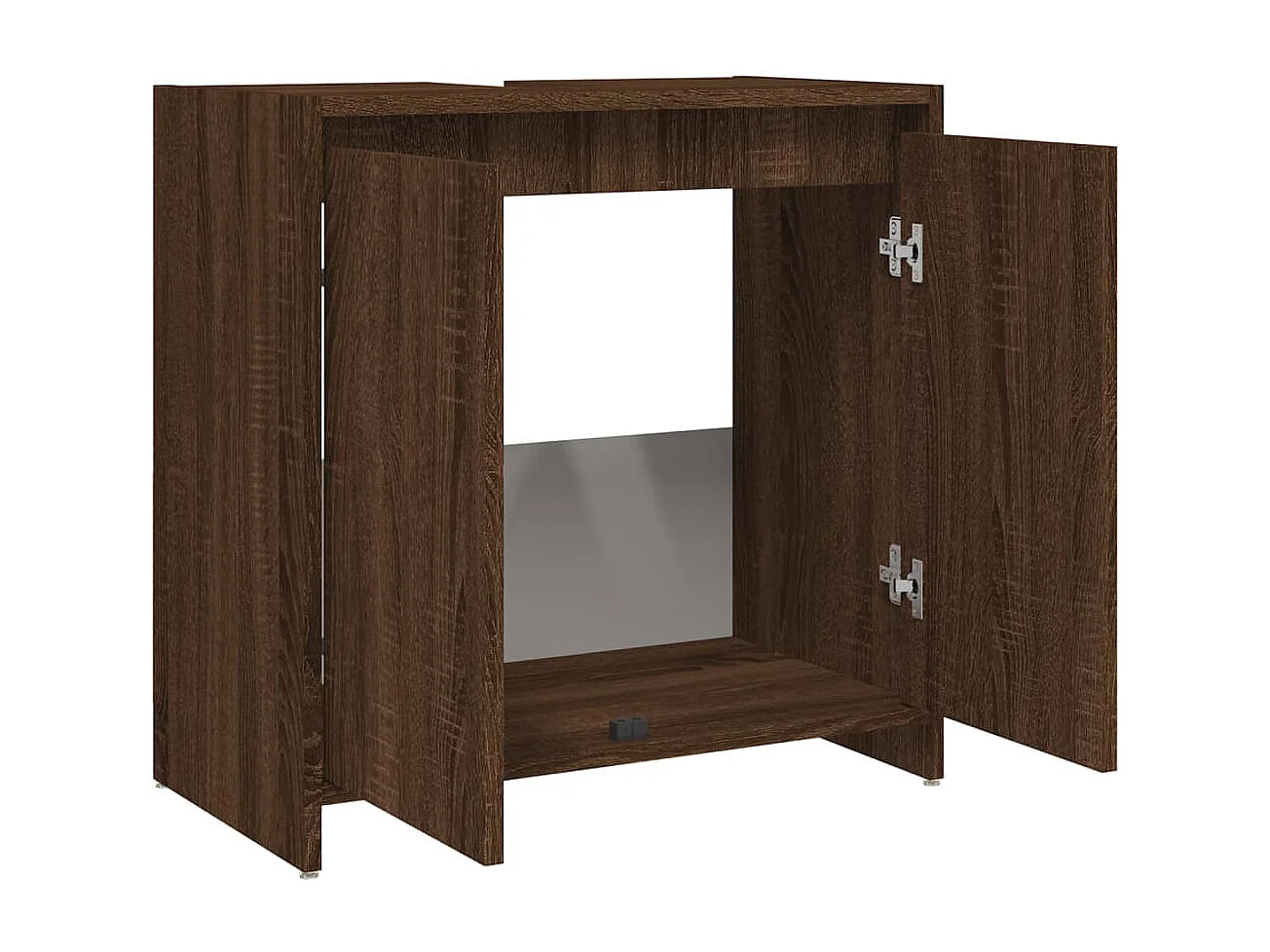 Mobile da bagno Rovere marrone 60x33x61 cm MDF