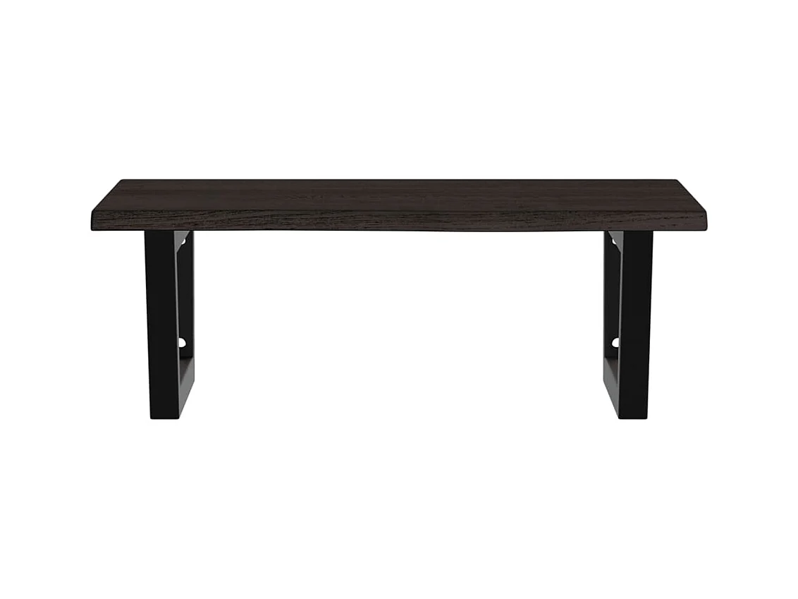 Badkamer wandschap staal en massief eikenhout