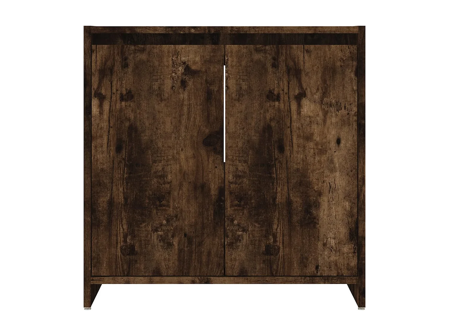 Armoire de bain Chêne fumé 60x33x61 cm Bois d'ingénierie