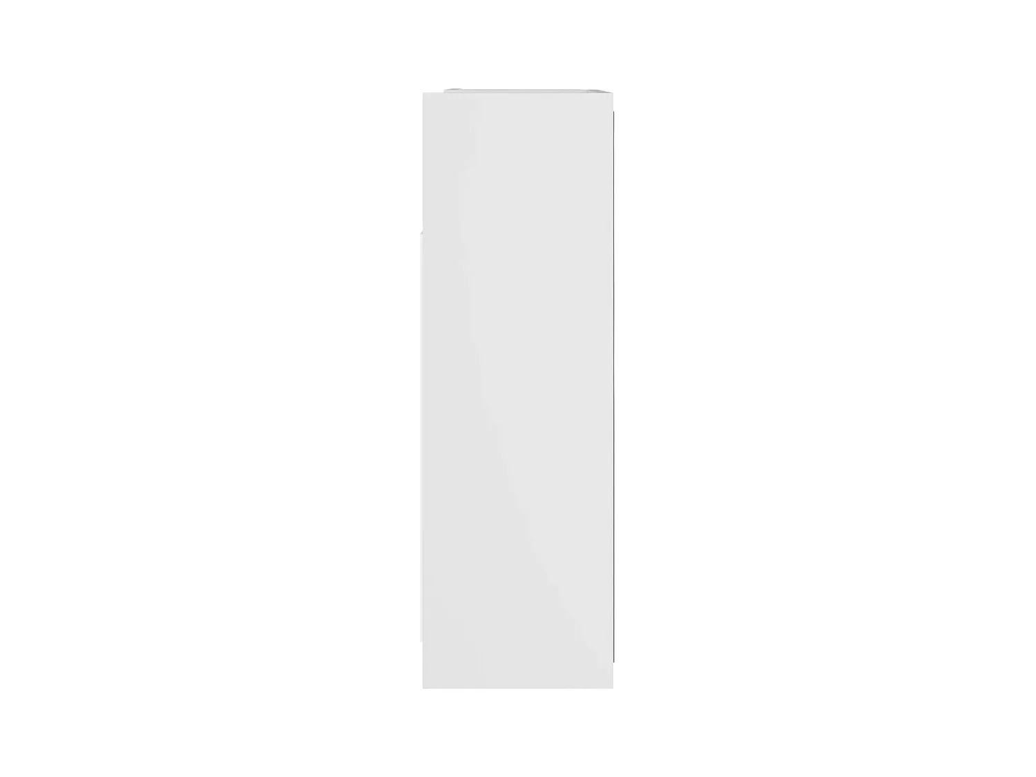 Armoire à miroir de salle de bain Blanc Bois d’ingénierie