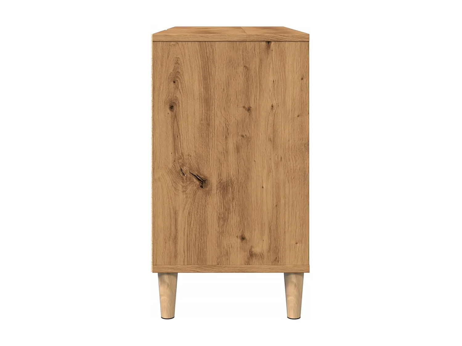 Armoire de salle de bain chêne artisanal bois d'ingénierie