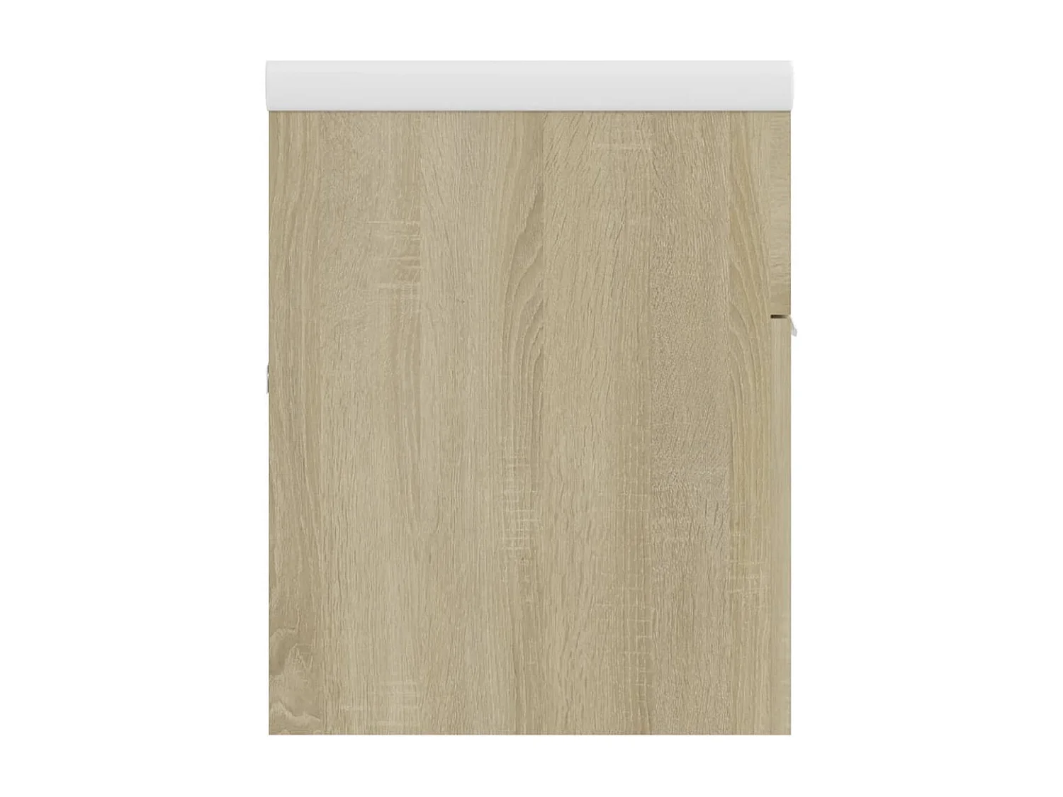 Armário lavatório c/lavatório embutido derivados madeira sonoma