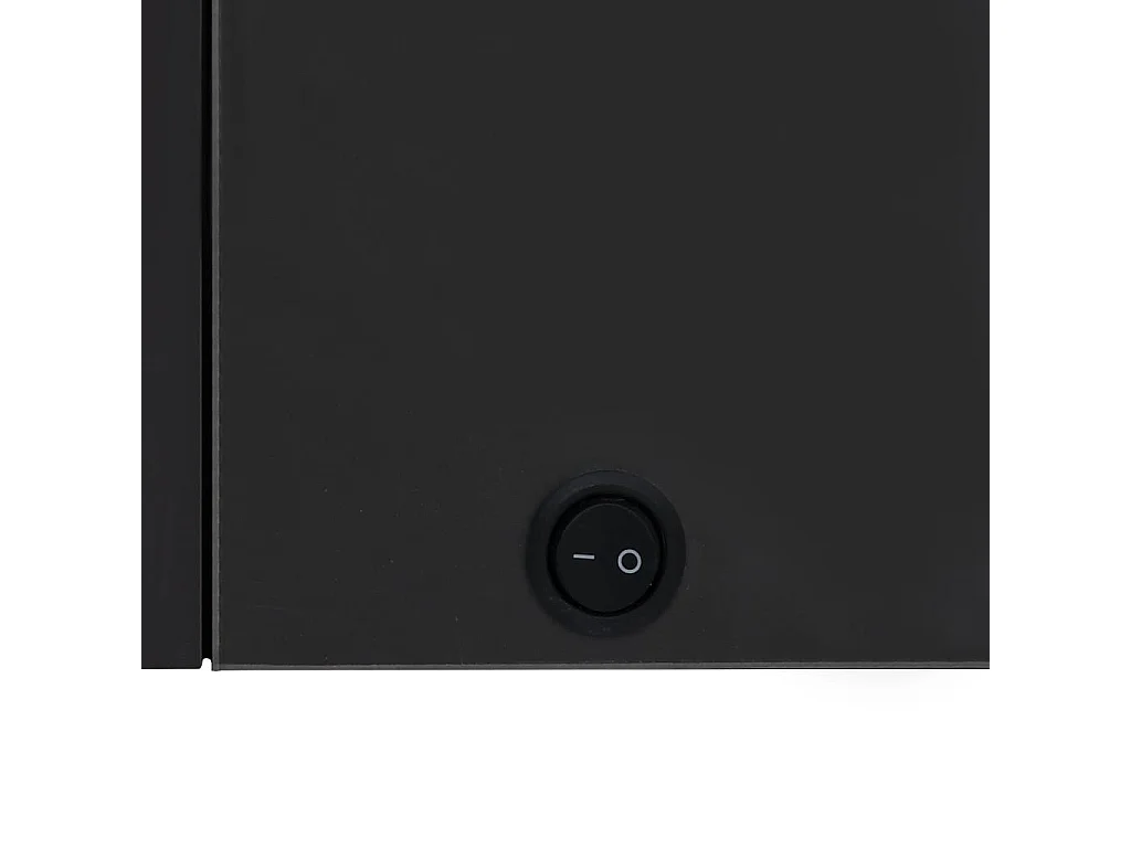 Badkamerkast met spiegel en LED 89x14x62 cm