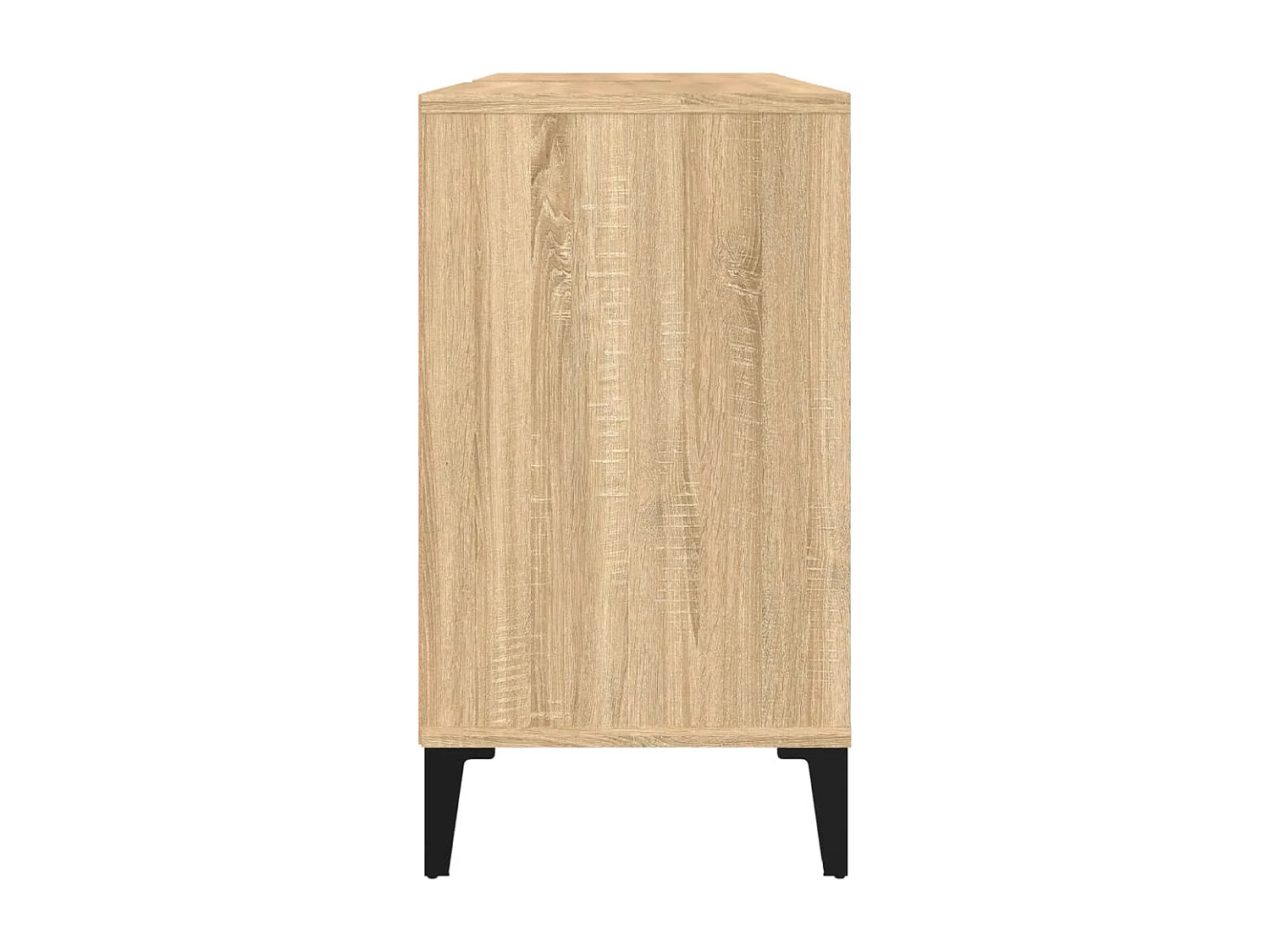 Waschbeckenunterschrank Sonoma-Eiche 80x33x60 cm Holzwerkstoff