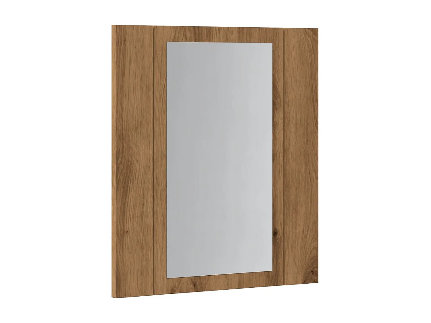 Mobile Bagno Specchio LED Rovere 40x12x45 cm Multistrato