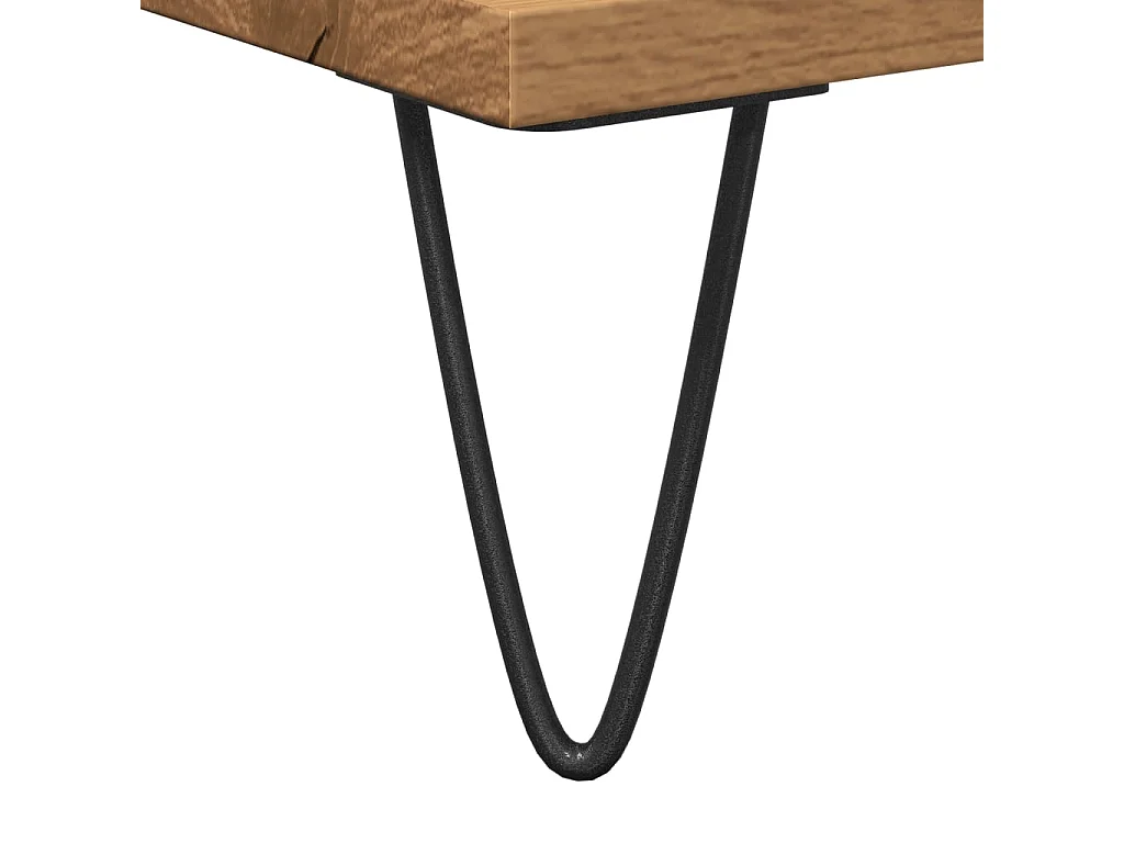 Armoire de lavabo de salle de bain chêne artisanal 65x33x60 cm