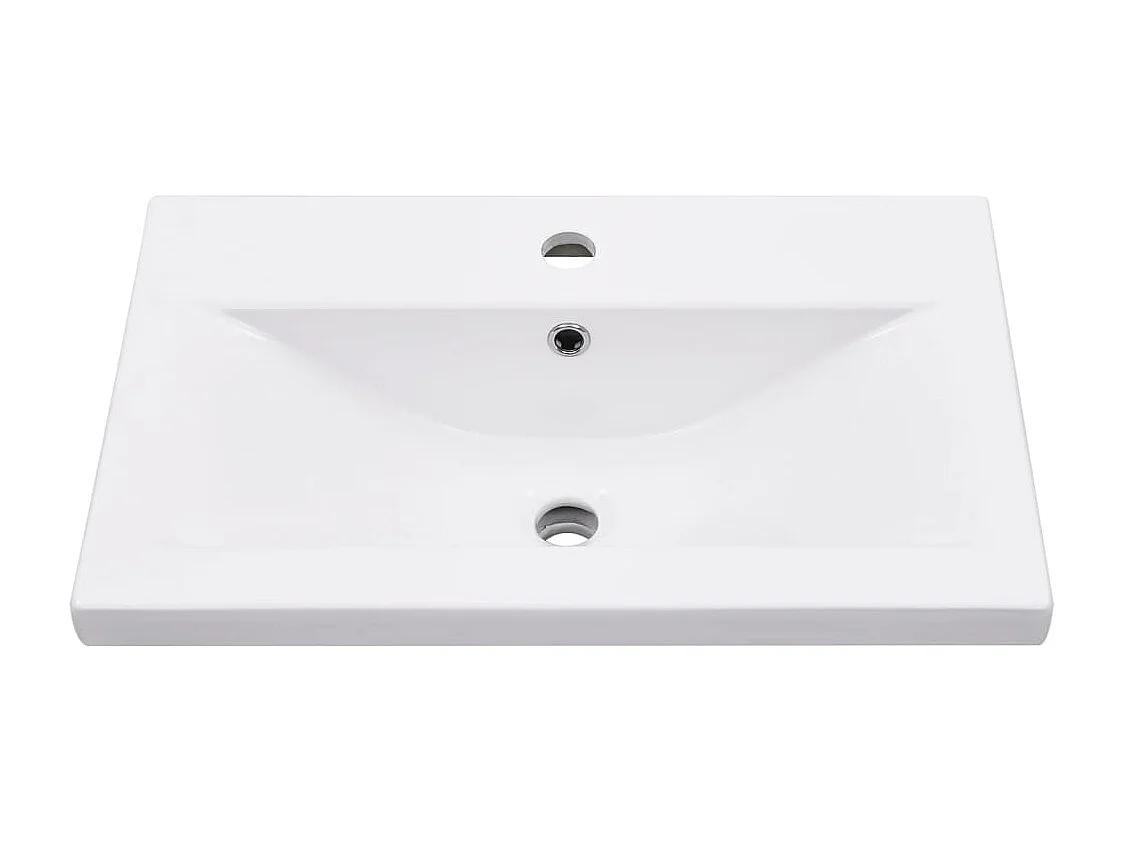 Estructura de baño con lavabo incorporado hierro negro