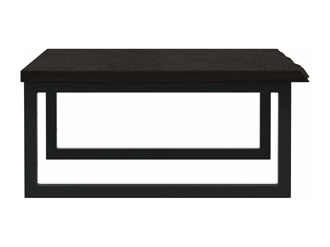 Prateleira de parede p/ lavatório aço/madeira carvalho maciça