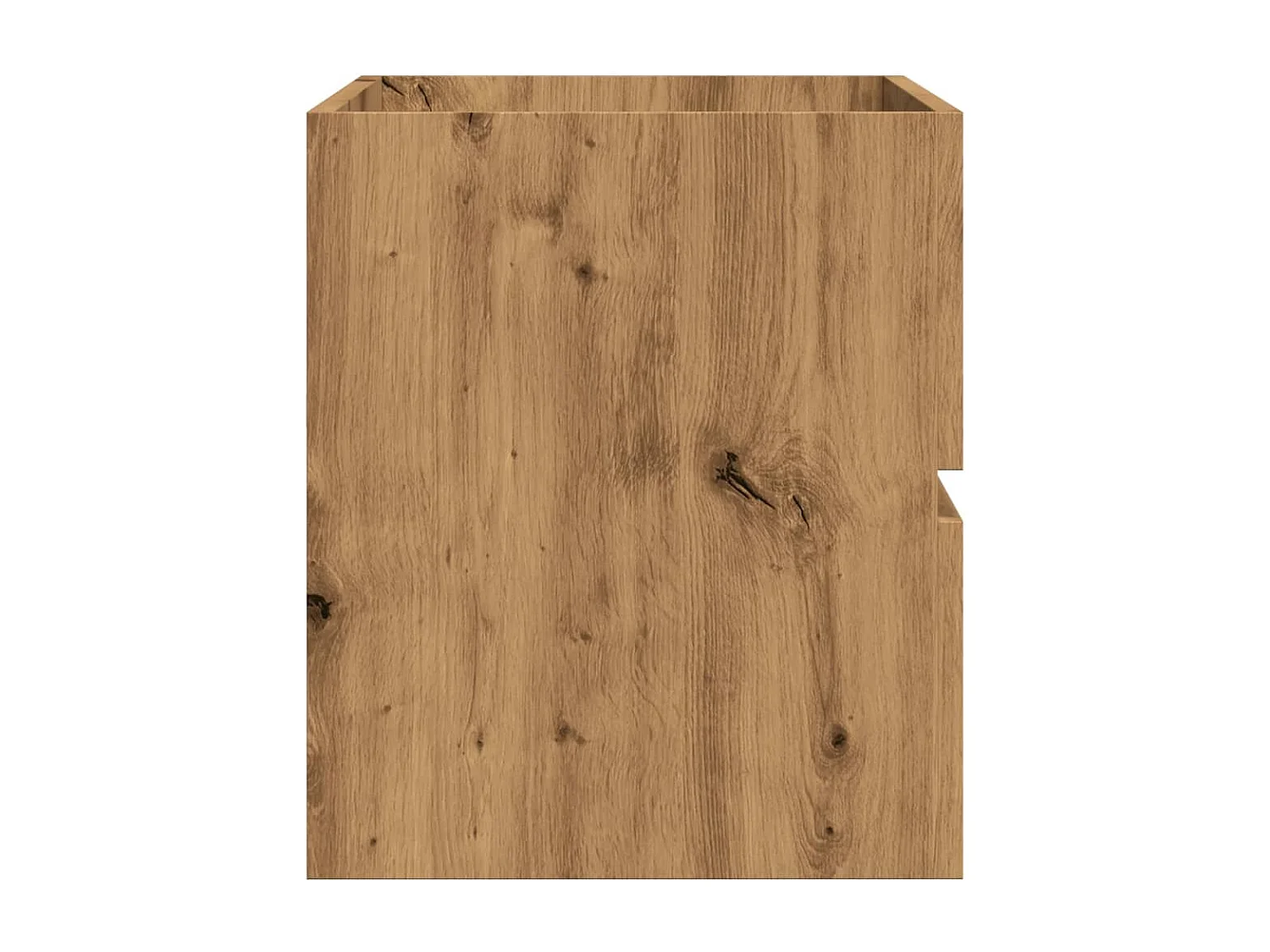 Armoire de salle de bain suspendue chêne artisanal 80x38,5x45cm