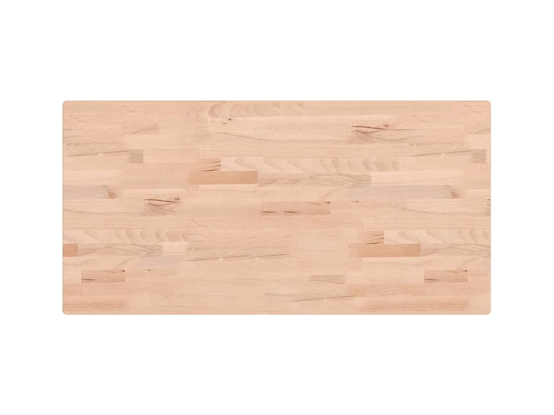 Waschbeckenregal Wandmontage Stahl und Massivholz Buche