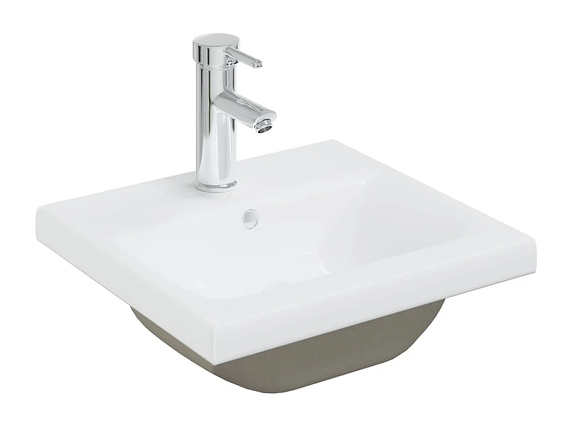 Ensemble de meubles de salle de bain Blanc Aggloméré
