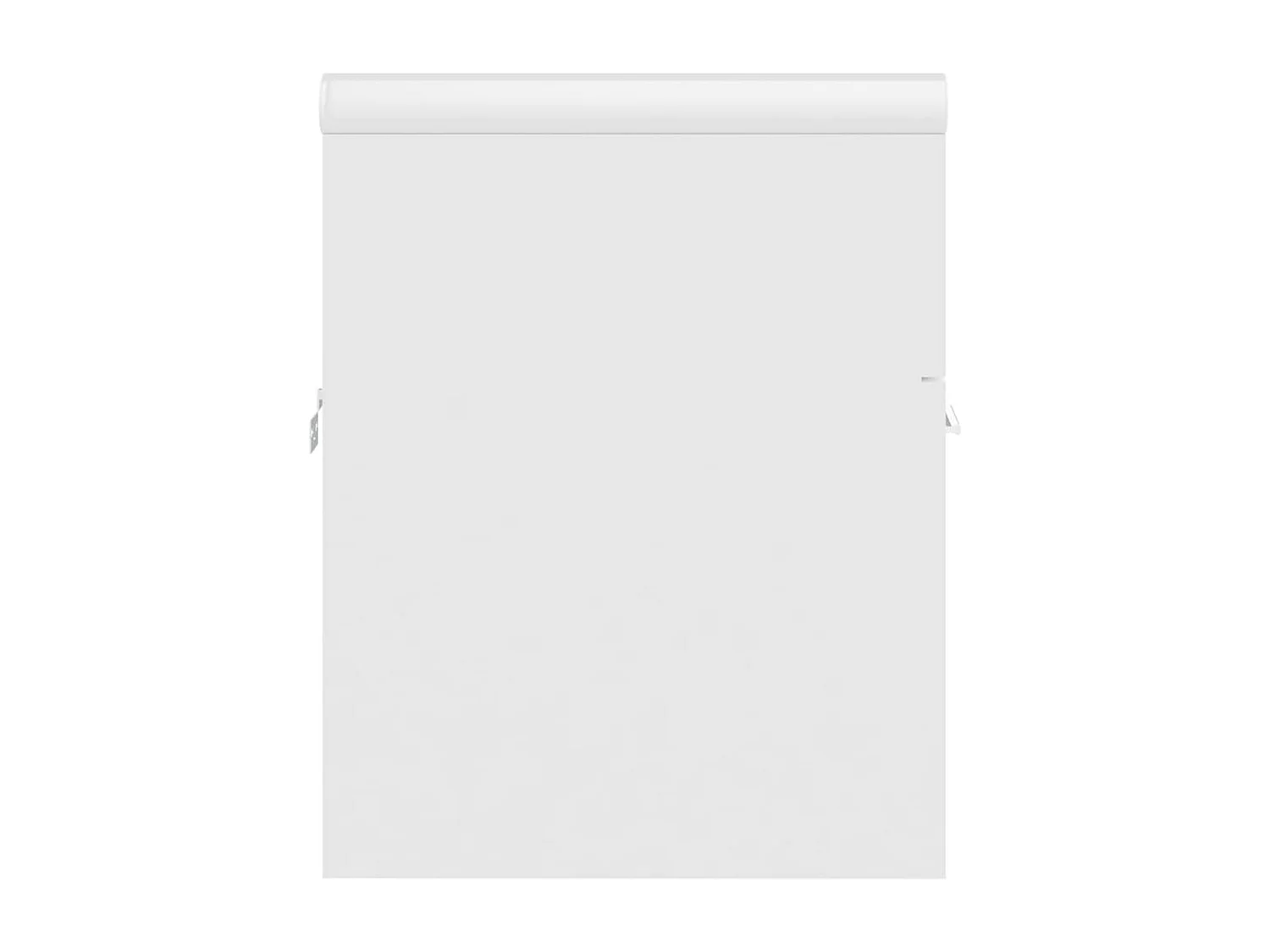 Mobile Bagno con Lavabo Integrato Bianco in Legno Multistrato