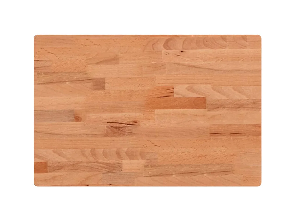 Badkamer wandschap staal en massief beukenhout