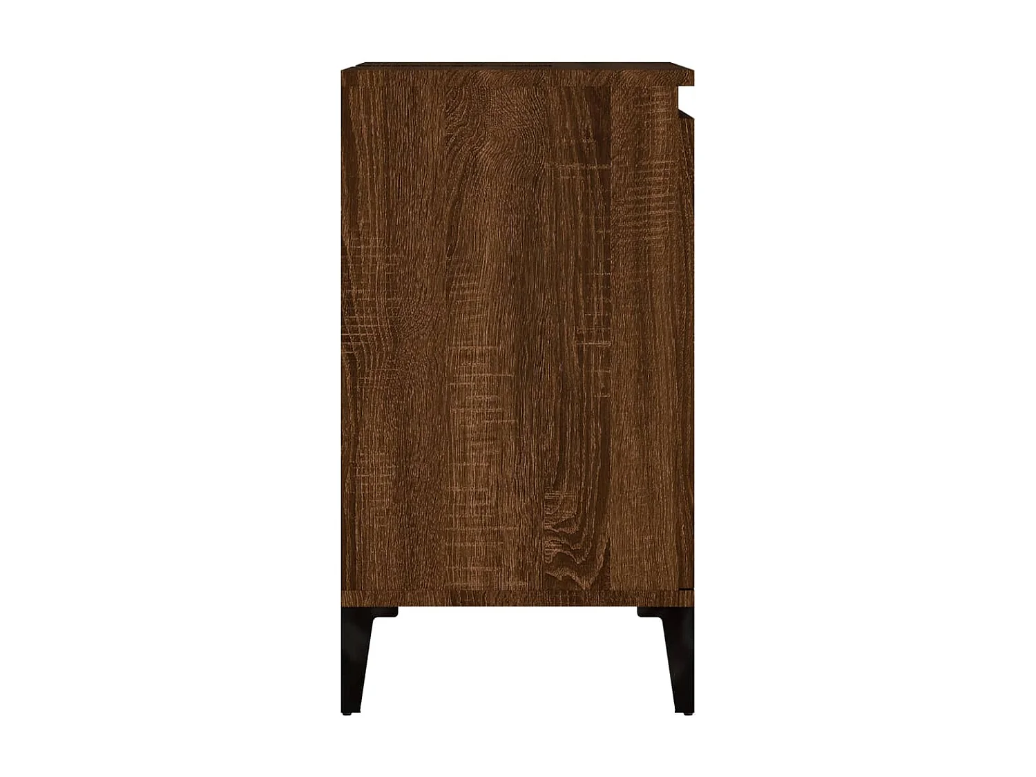 Mobile Lavabo Rovere Marrone 58x33x60 cm in Legno Multistrato