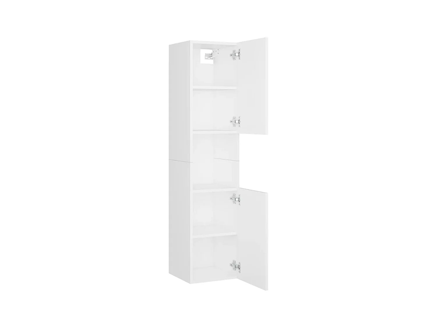 Ensemble de meubles de salle de bain Blanc Aggloméré
