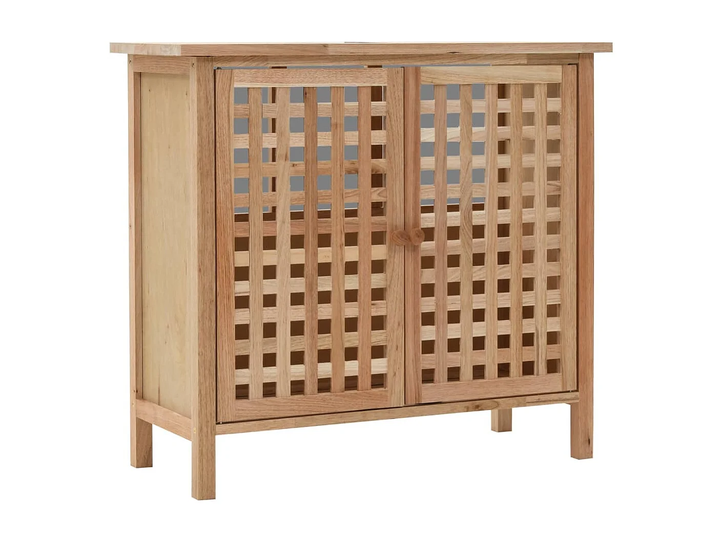 Armoire pour lavabo Bois de noyer massif 66x29x61 cm