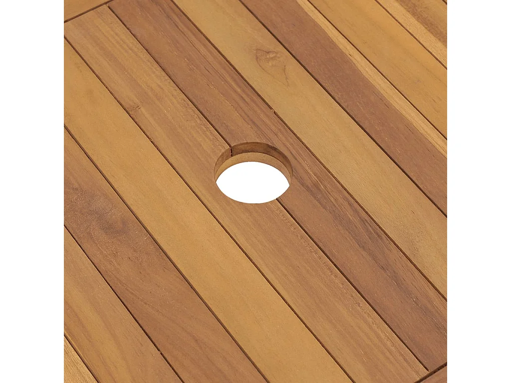 Meuble de salle de bain Bois de teck solide 132x45x75 cm