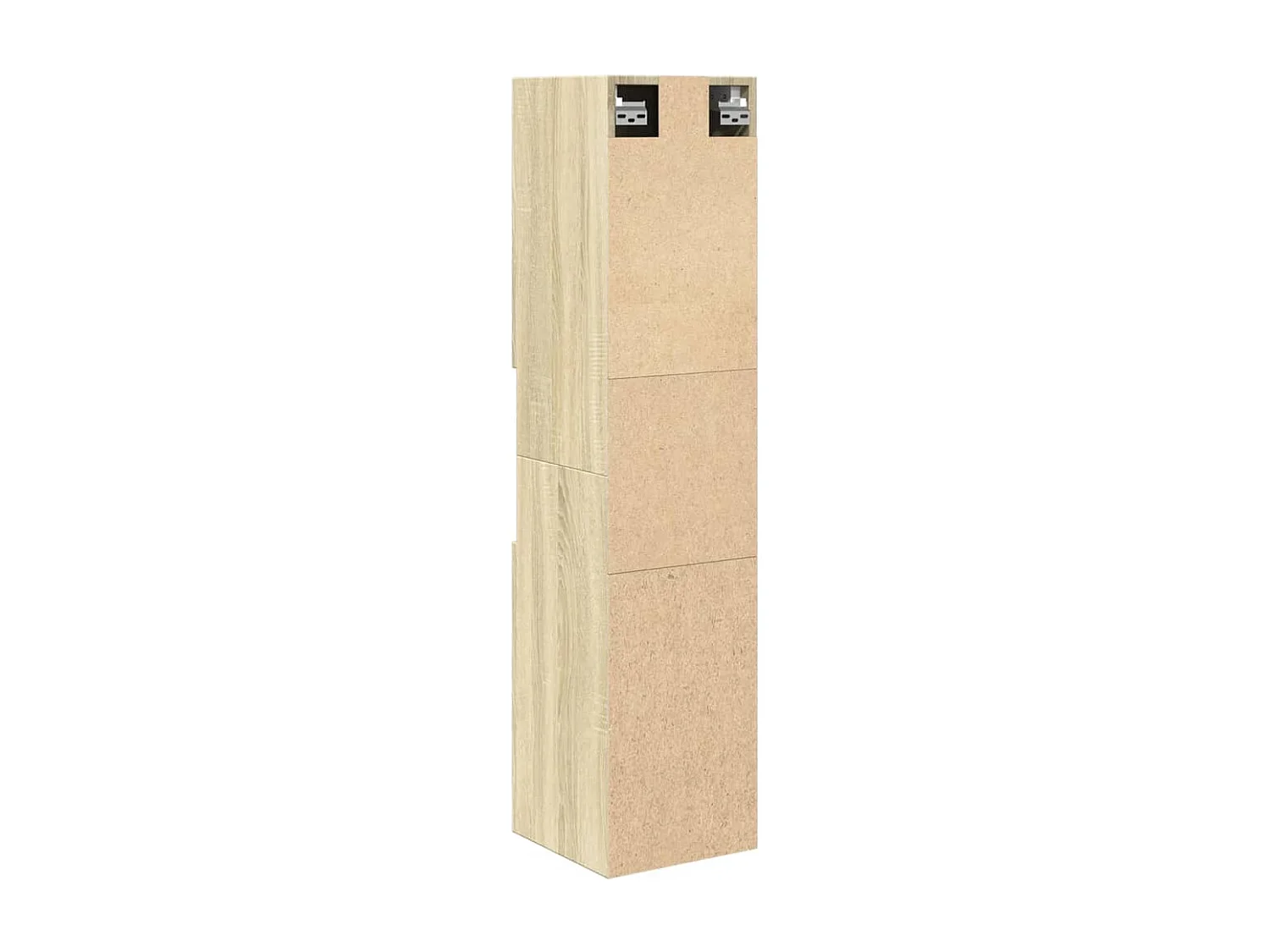 Armoire de salle de bain Chêne sonoma 30x30x130 cm Aggloméré
