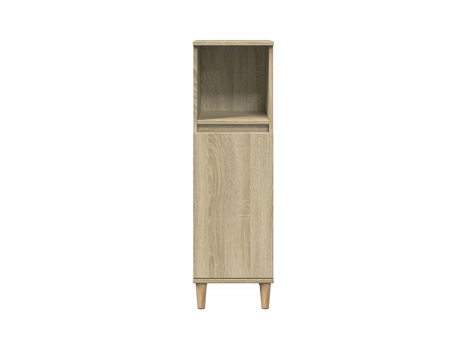 Ensemble de meubles de salle de bain 3 pcs chêne sonoma
