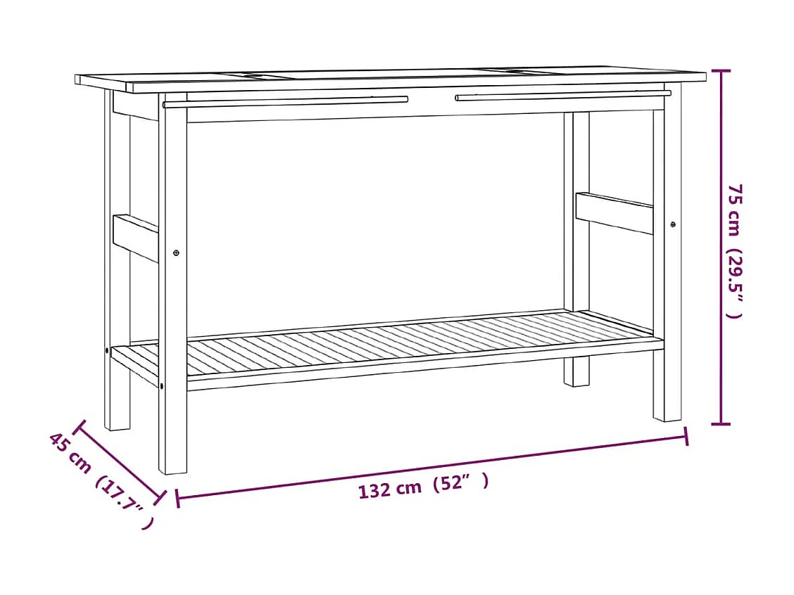 Armoire de salle de bain et lavabos en marbre crème Teck massif