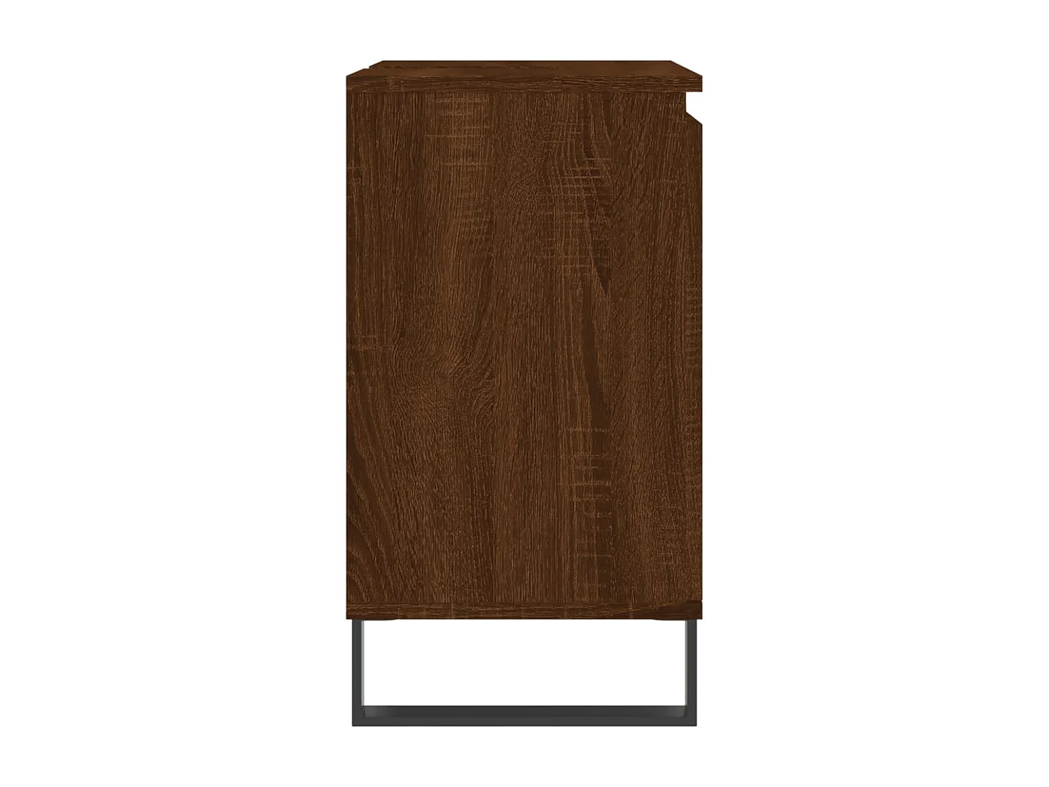 Armadietto Bagno Rovere Marrone 58x33x60cm in Legno Multistrato