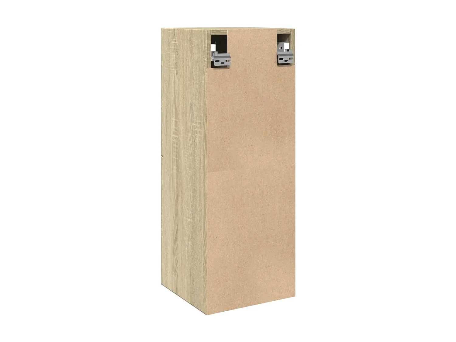 Badezimmerschrank Sonoma-Eiche 30x30x80 cm Spanplatte