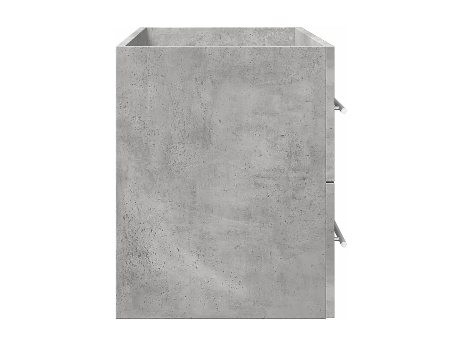 Armoire de lavabo chêne artisanal 80x38,5x48 cm bois ingénierie