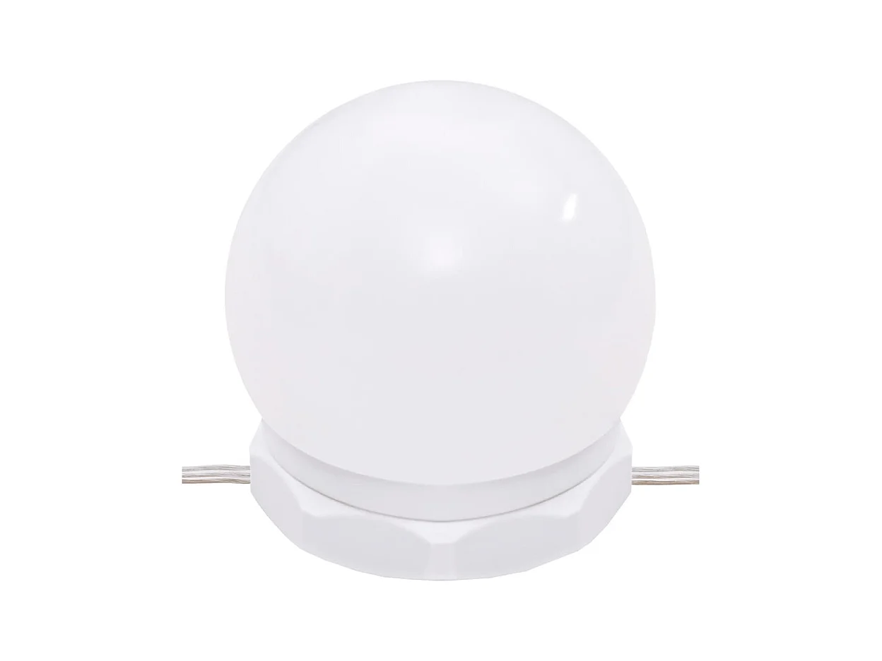 Spiegelkast met LED-verlichting 76x15x55 cm gerookt eikenkleur