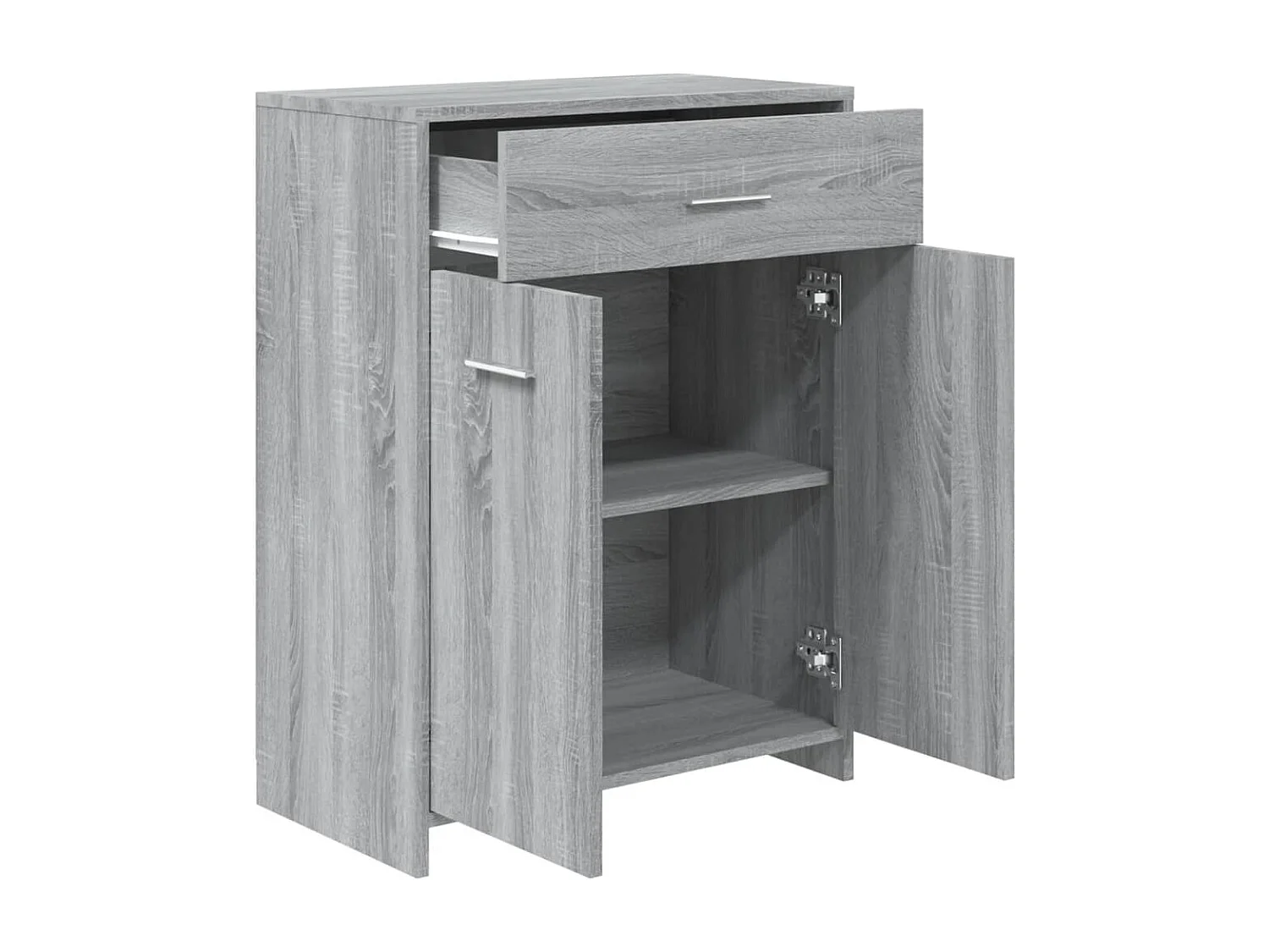 Armoire de bain Sonoma gris 60x33x80 cm Bois d'ingénierie