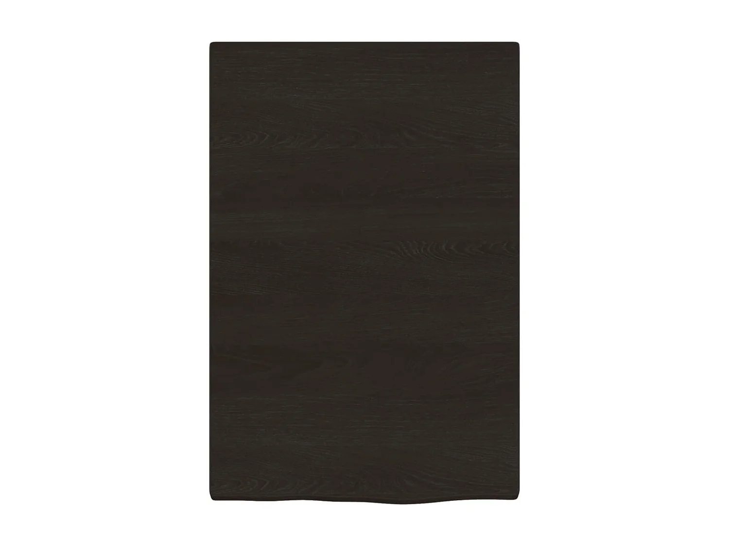 Estante de lavabo de pared de acero y madera maciza de roble